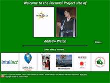 Tablet Screenshot of andrewwelch.ca